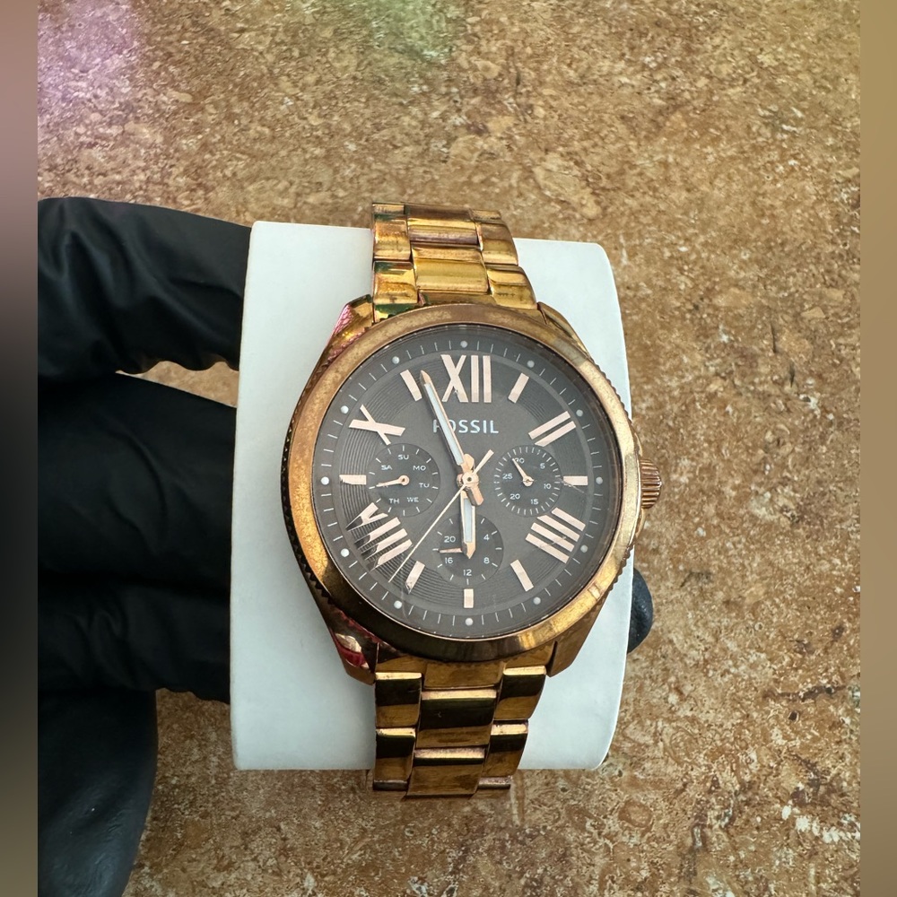 Fossil Cecile AM4533 Rose Gold Watch